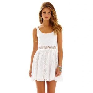 Lilly Pulitzer Rosemarie Eyelet Scoop Neck Dress 2